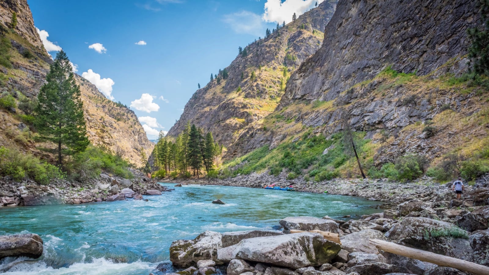 Middle Fork Salmon River — on the water