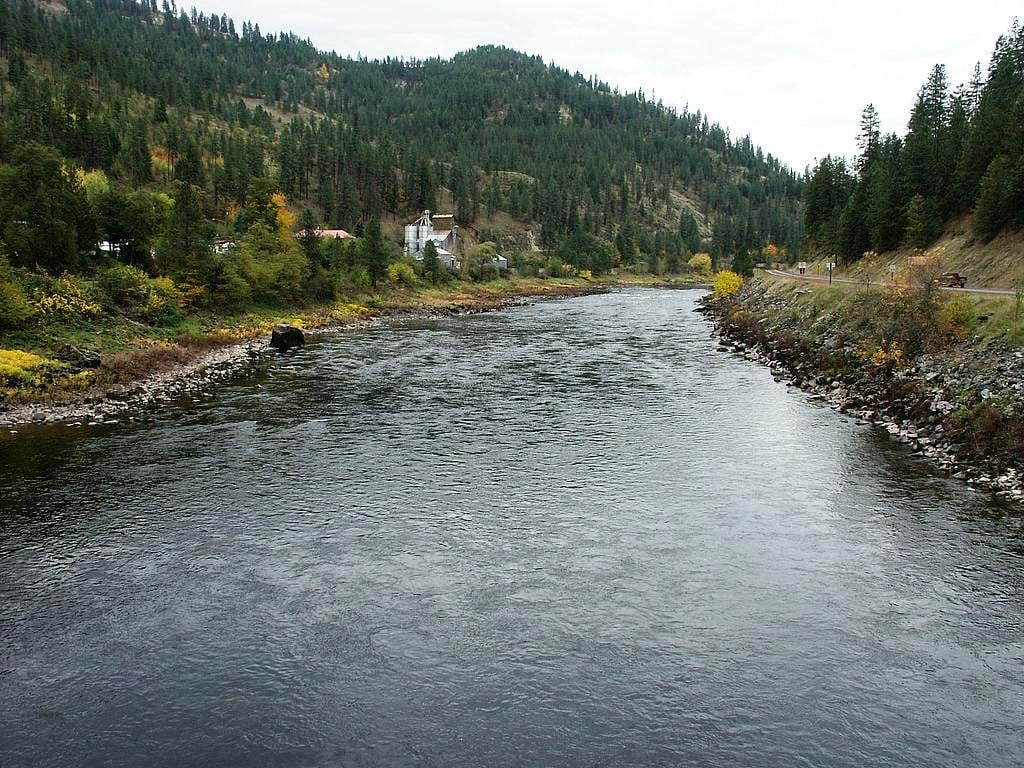 Clearwater River — on the water