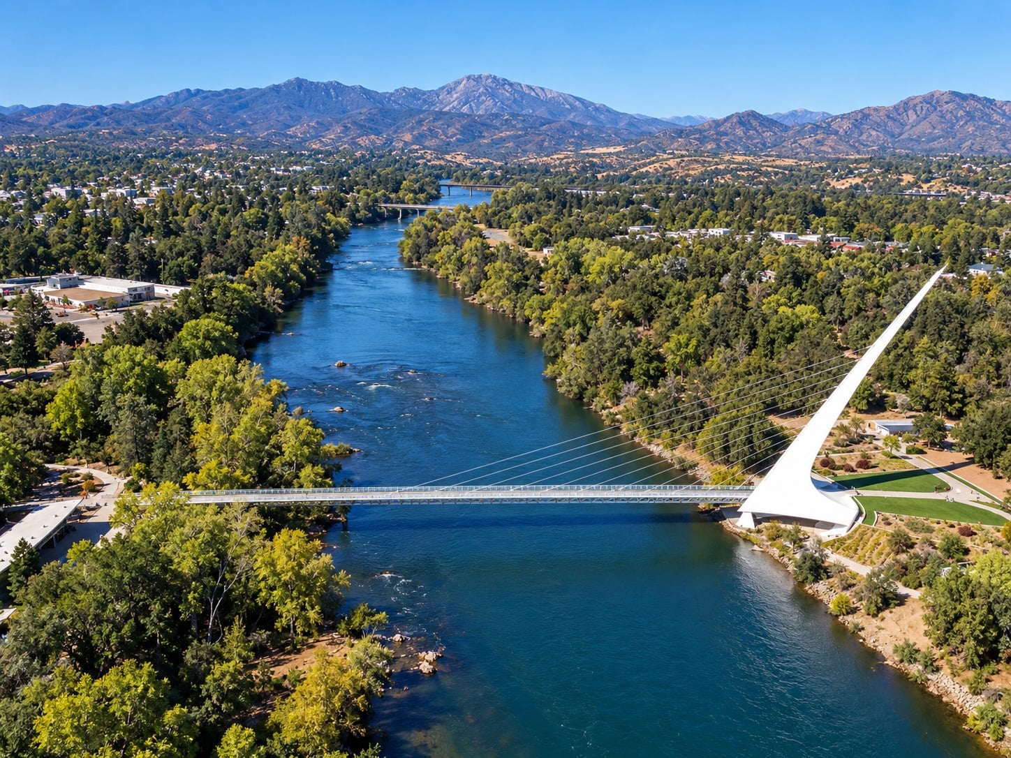 The Lower Sac on the water