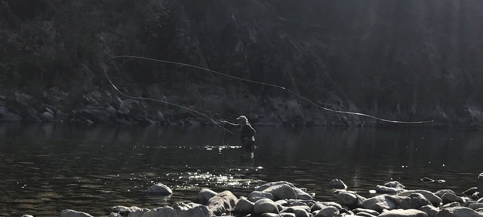 Trinity Fly Shop on the water