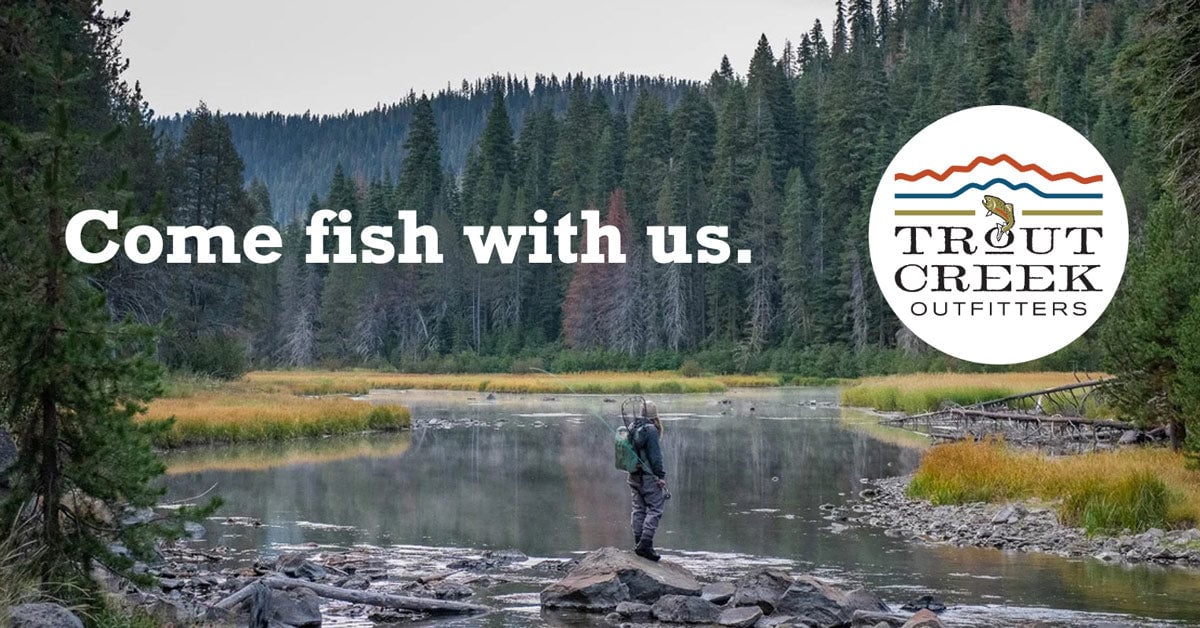 Trout Creek Outfitters on the water