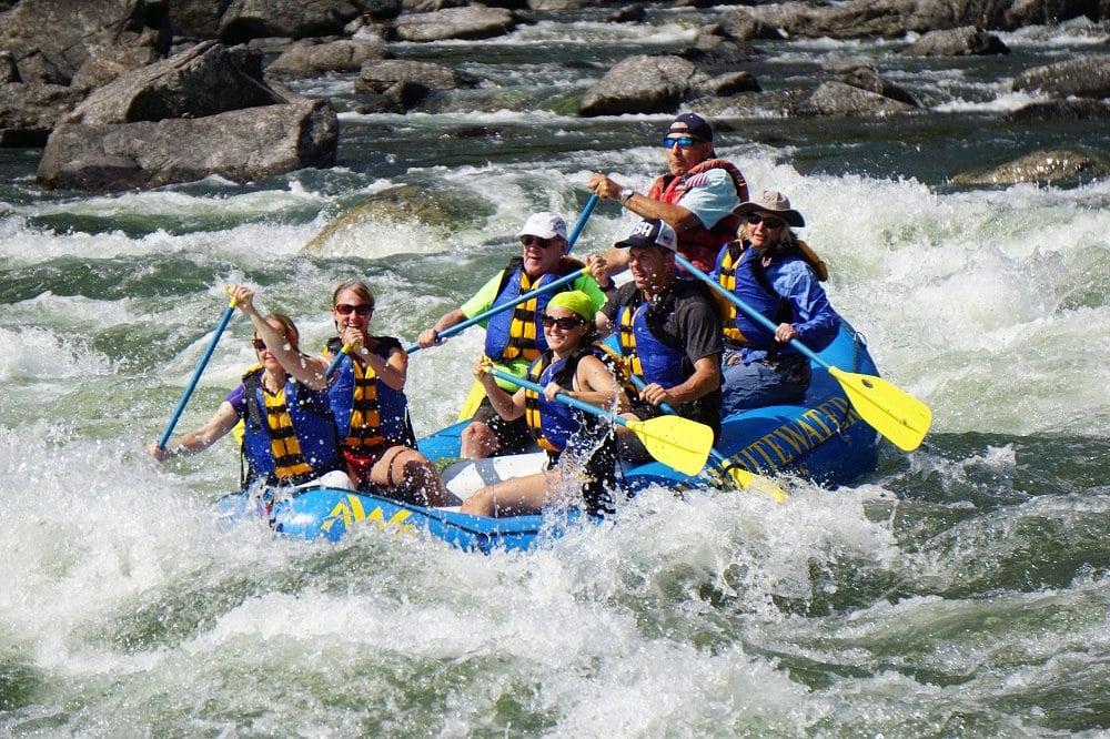 Nomad Whitewater Adventures, LLC on the water