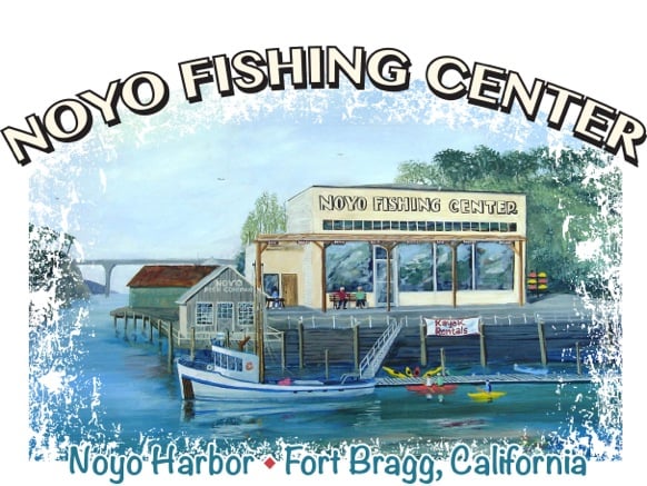 Noyo Fishing Center on the water