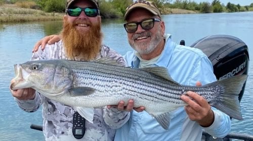 Nor Cal Fly Guides on the water