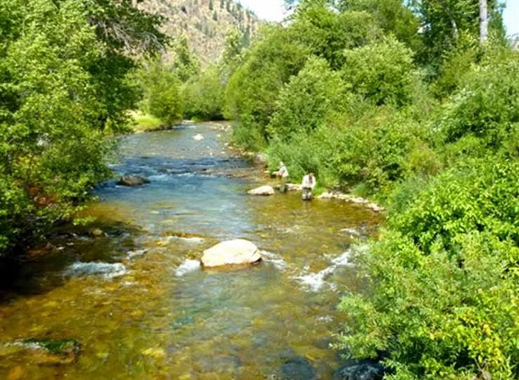 100 Acre Wood Outfitters on the water